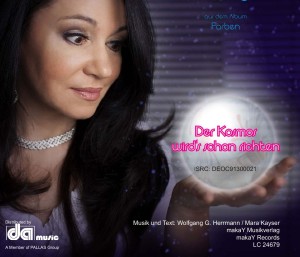 Mara Kayser - Single Cover "Der Kosmos wird`s schon richten 