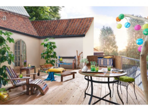 Gartenmöbelserie Avadi von massivum