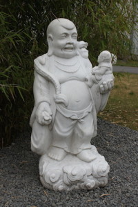 3) Hotai Mönch aus Marmorstein
