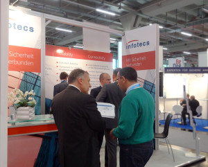 it-sa 2014: Impression vom Infotecs Messestand