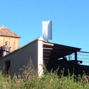 kleines Windrad für das Eigenheim