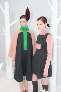 Delpozo Fall / Winter 2015 Collection, Hair by Antonio Corral Calero, Global Moroccanoil Ambassador, Photography: David Webber for Moroccanoil©