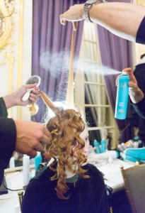 Marchesa Fall / Winter 2015 Collection, Hair by Antonio Corral Calero, Global Moroccanoil Ambassador, Photography: Stephen Churchill Downes for Moroccanoil ©     