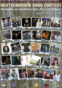 Deutschmusik-Song-Contest-Halbfinale: Bekanntgabe der Finalteilnehmer 2015 