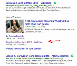 Deutschmusik Song Contest landet Video-Hit in Google News