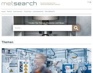 metsearch – das Branchenportal der Messe Düsseldorf