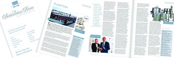 Russell Finex in Parliamentary Review