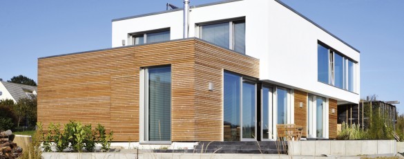 Energieeffiziente Häuser werden auch bei der Gründung (Keller/Bodenplatte) und auf Flachdächern zur Vorbereitung von Gründächern gedämmt. Foto: (FPX Fachvereinigung)