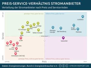 Wo bekommt der Stromkunde noch guten Service für sein Geld?