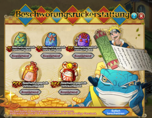 beschworungsruckerstattung