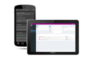 Software für Sicherheitsdienste: Smartphone / Tablet App