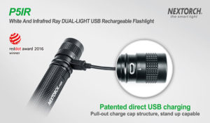 Diese Taschenlampe kann über jeden USB-Aschluss aufgeladen werden!