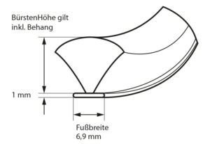 Buerstendichtung Skizze