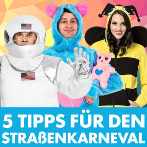 5 Tipps und Tricks für den Straßenkarneval präsentiert von maskworld.com