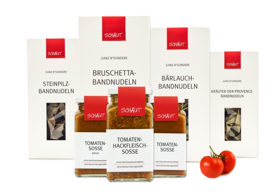 Schauts "b'sondere" Nudel- und Soßenspezialitäten