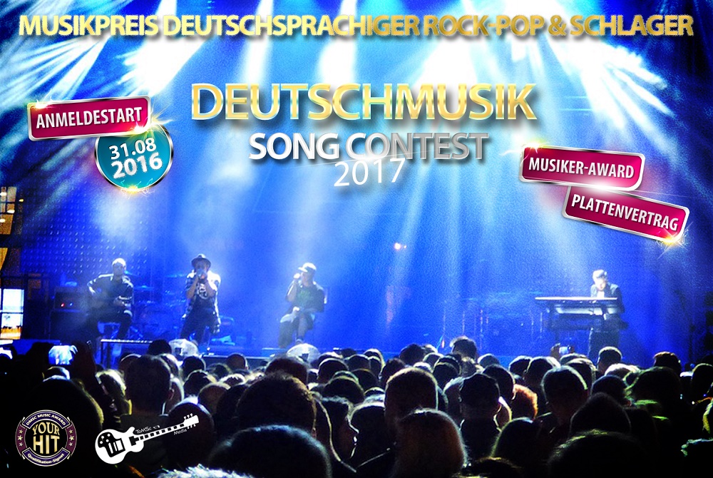 Deutschmusik Song Contest - Preis für deutsche Musik steht in den Startlöchern