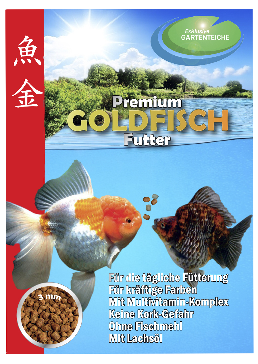 Premium Goldfischfutter