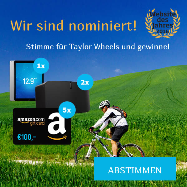 Taylor Wheels wurde nominiert