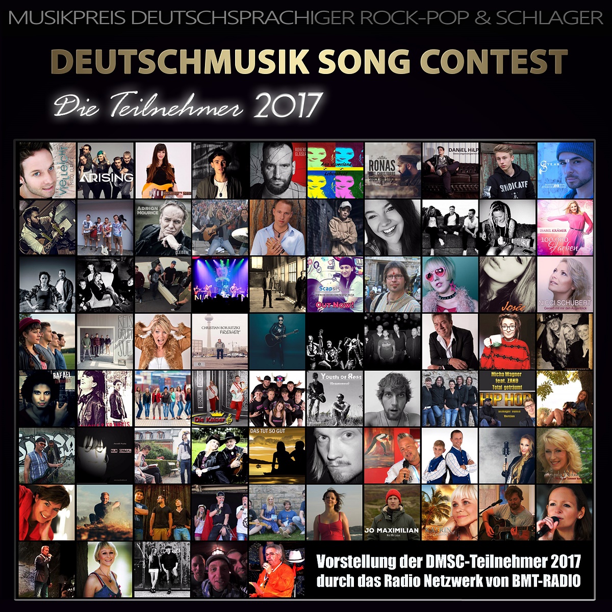 Deutschmusik Song contest - Die Teilnehmer 2017