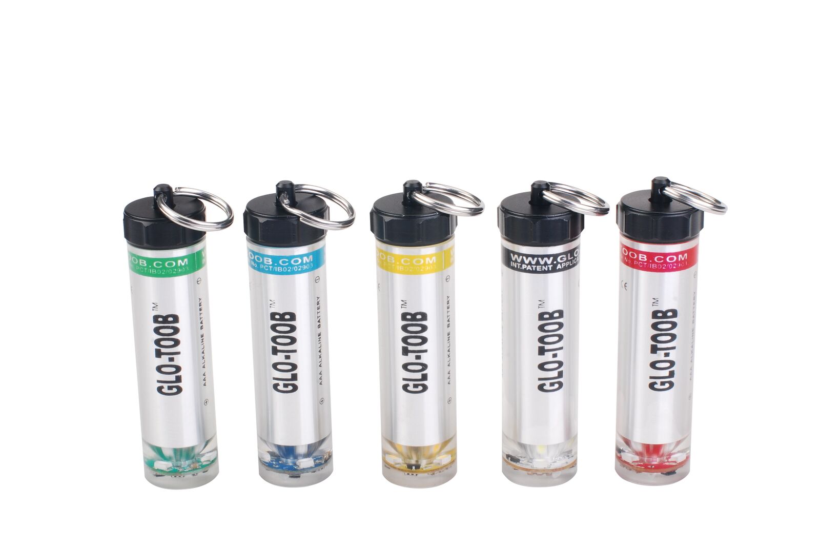 Fünf Farben stehen bei Nextorch als Tauchlichter zur Verfügung