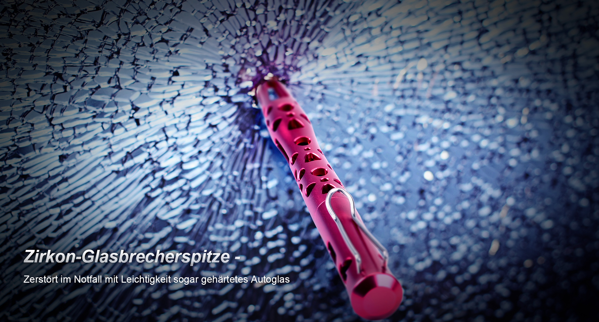 Pallas Kubotan fürFrauen mit Glasbrecher, Kubotan + Fisher Spacepen-Kugelschreiber