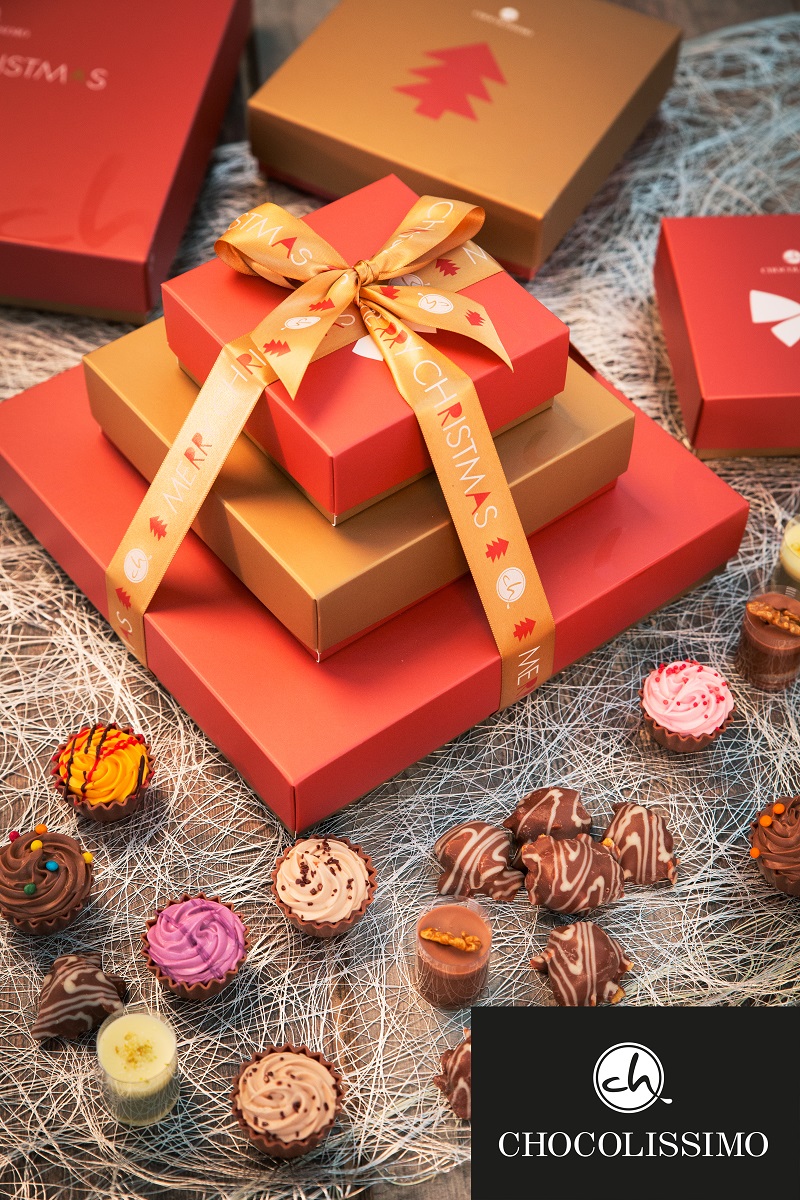 Weihnachtsgeschnke aus Schokolade von CHOCOLISSIMO