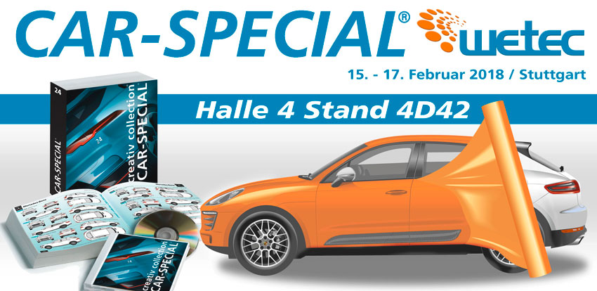 Das CAR-SPECIAL® auf der WETEC 2018