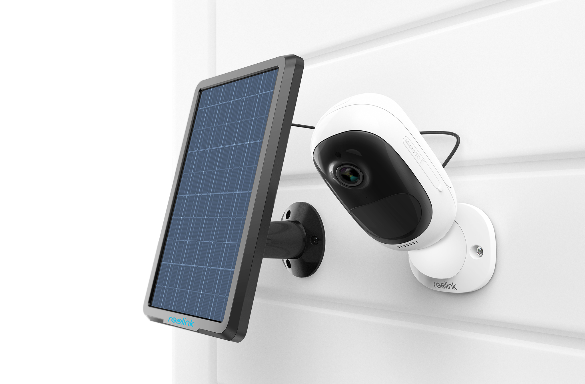 Kabellose Smart-Home-Kamera mit Solarbetrieb