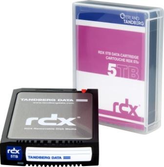 RDX-Wechselplatte jetzt mit 5 TB Kapazität von Overland-Tandberg (Q: Overland-Tandberg)