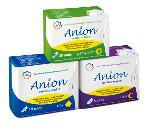 Global Anion Sanitary Napkins Market