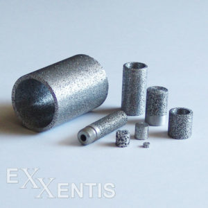 Sinterfilter, Sintermetall, poröses Aluminium