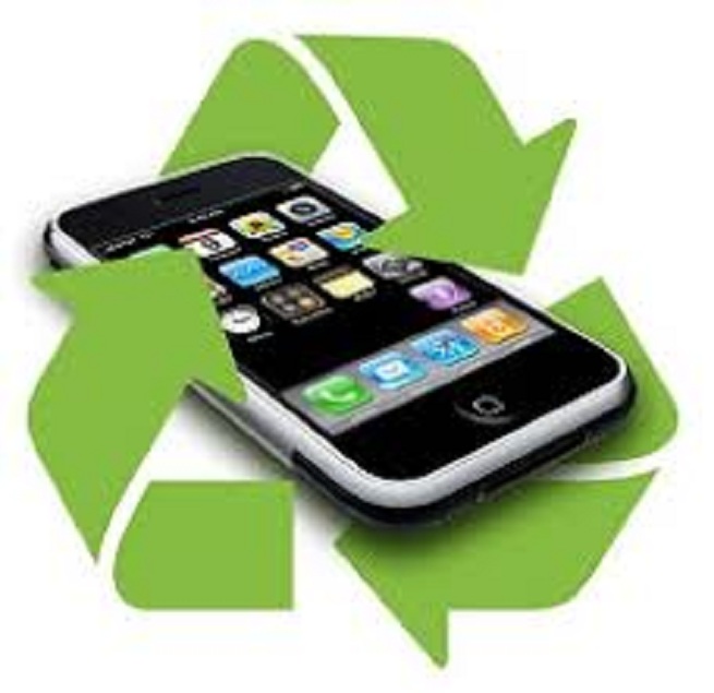 Green Recycled Mobile Phone