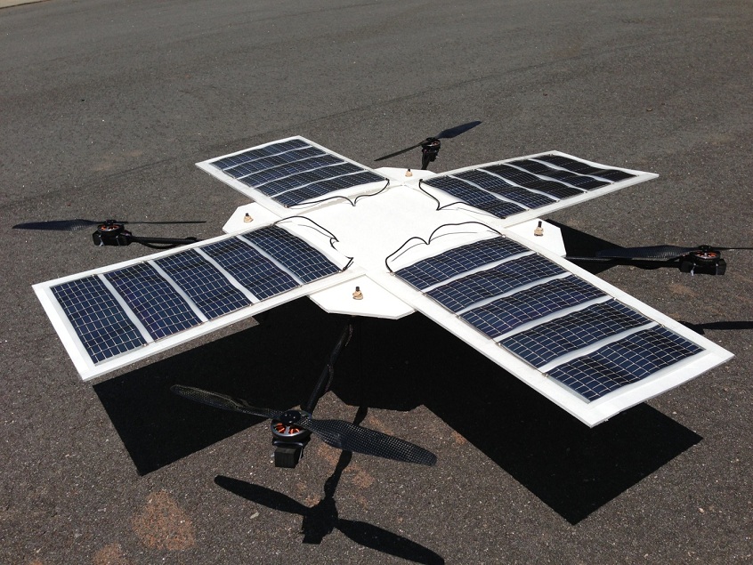 Solar-powered UAV