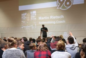 Schulprojekt mit Antimobbing-Coach Martin Rietsch aka 2schneidig