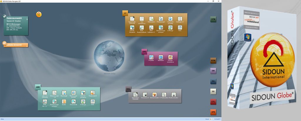 SIDOUN Globe AVA-Software