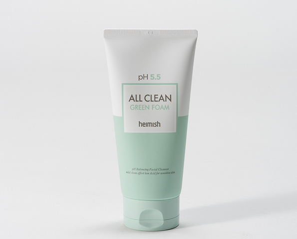 heimish allclean green foam - Neue koreanische Kosmetikmarken Heimish & Isntree