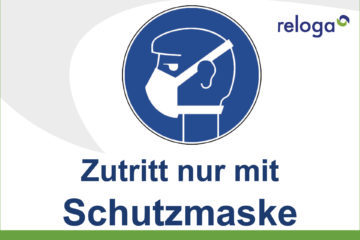 corona-pandemie maskenpflicht schutzmaske mund-nasen-schutz auf reloga anlagen