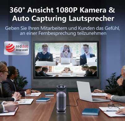 DE2 EMEET Videokonferenzkamera: Unschlagbares Amazon Prime-Herbstangebot
