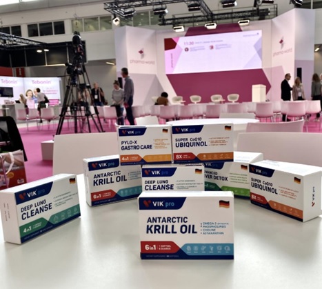 german-image-1 VIKpro ist führend im Bereich der globalen Gesundheitsindustrie und bot einen hochkarätigen Auftritt auf Deutschlands wichtigster Pharmamesse