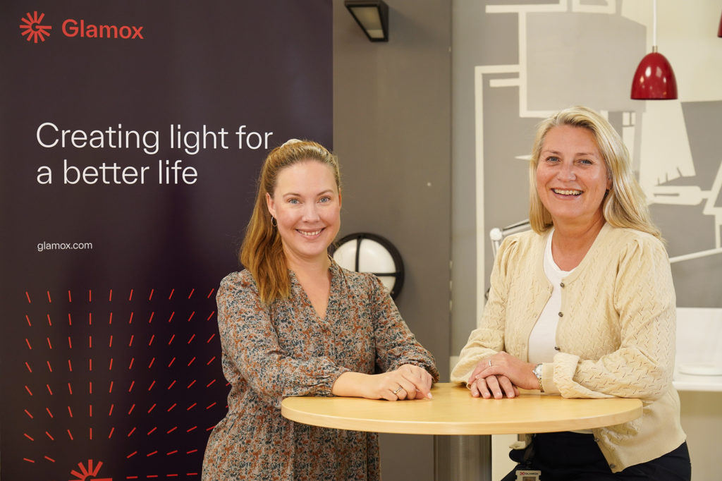 vlnr-Silje-Kristin-Grip-und-Nina-Hol-1024x682 Glamox gewinnt mit seinem Designpartner Knowit Experience den renommierten Best-of-the-Best Red Dot Award für neuen Auftritt