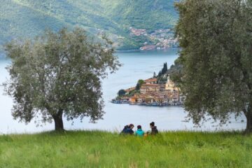 Wanderweg Via Valeriana in der Provinz Brescia